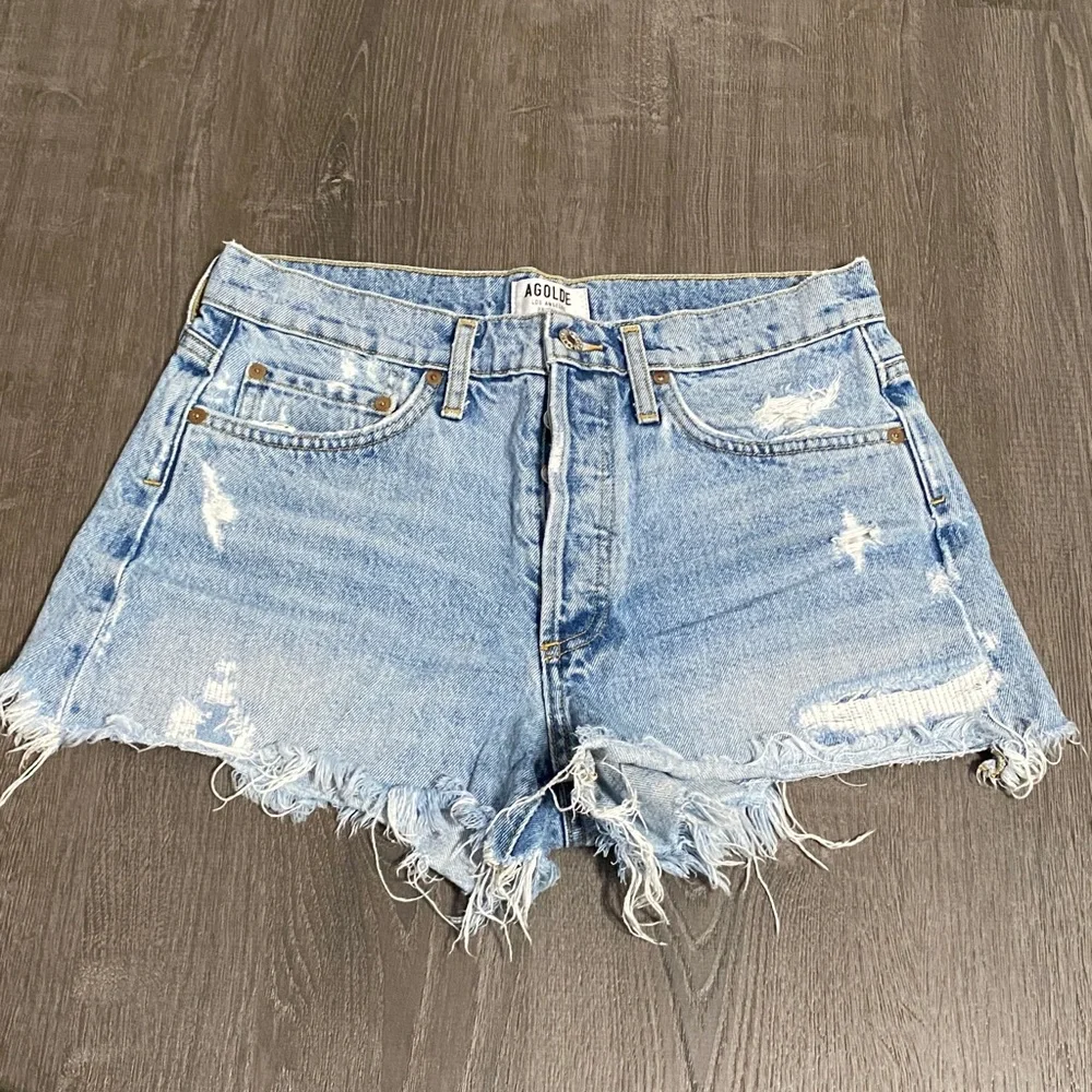 AGOLDE Parker Vintage Cut Off Short in Swapmeet Size 26 Style# A026-811 - Picture 2 of 13
